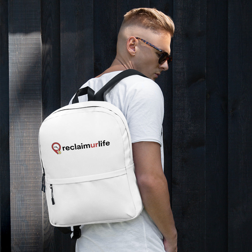 ReclaimUrLife Backpack - White