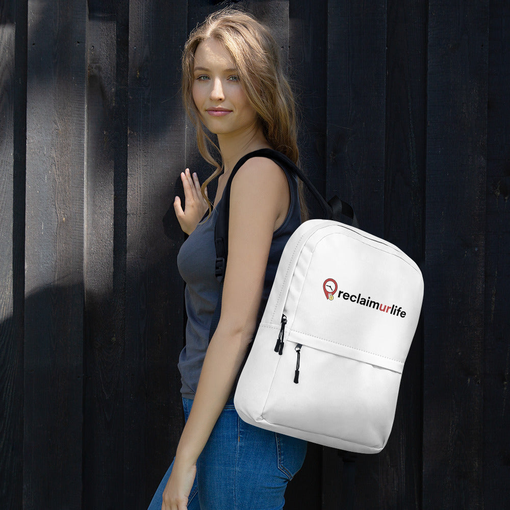 ReclaimUrLife Backpack - White