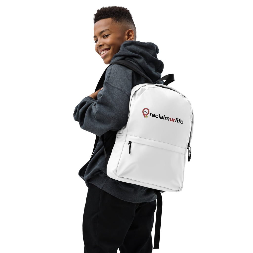 ReclaimUrLife Backpack - White