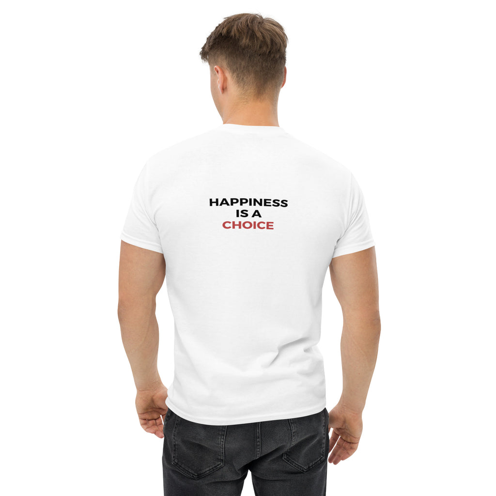 Happiness is a Choice - T-Shirt (White)